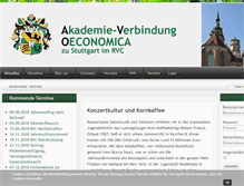 Tablet Screenshot of oeconomica.de